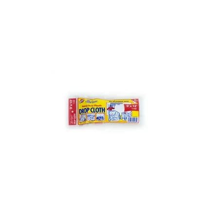 Warp Brothers JCS-912 Jiffy Cover Heavy-Duty Plastic Drop Cloth