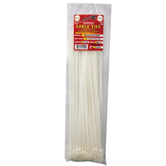 Tool City 14.5in. L White Tie pk
