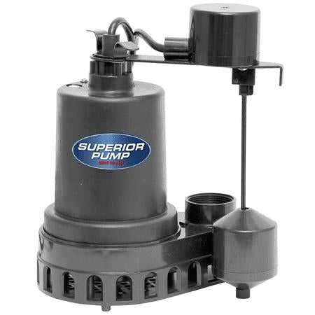 1/3 HP Thermoplastic Sump Pump with Vertical Switch
