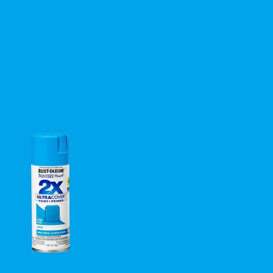 Rust-Oleum Painter's Touch 2X 12 oz. Satin Oasis Blue General Purpose Spray Paint