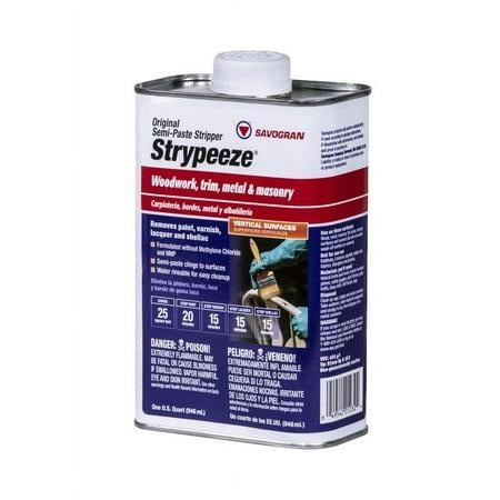 Savogran Strypeeze Quart Methylene Chloride Free Stripper