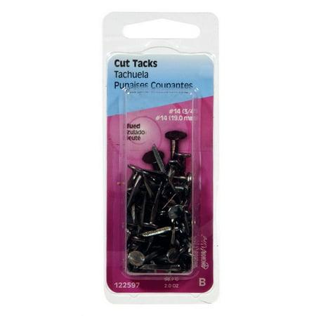 Hillman Carpet Tacks 3/4 14 Blue Viewpack 2 oz Pack of 6