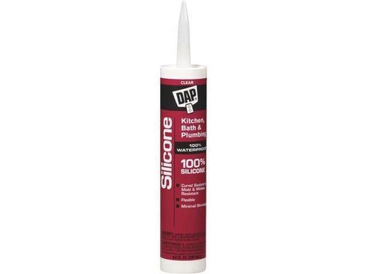 Dap 08648 Silicone Bathtub Clear