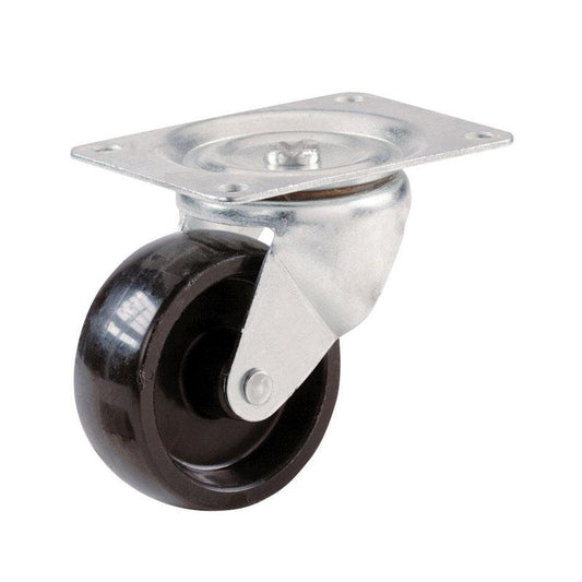 Shepherd Swivel Plate Caster 1-7/8 2-9/16 Polypropylene Wheels 3/4 Tread Capacity 125