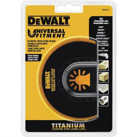 DEWALT-DWA4213 Titanium Nitride Coated Oscillating Flush Cut Blade