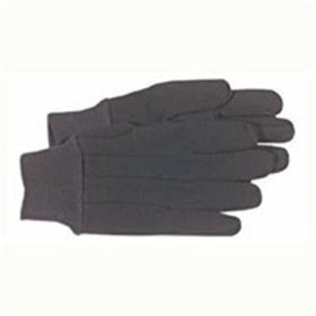 Boss Gloves 4020 Large Brown Jersey Gloves
