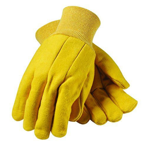 Safety Works Wa7813A Cotton Chore Glove with Double Layer Palm, Large